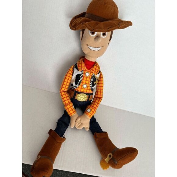 Disney Toy Story sheriff woody cowboy large plush 20” - Picture 2 of 5